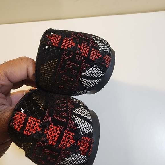 RAMPAGE Caela  women's pointed toe multicolor flat shoes size 8M - Picture 10 of 12